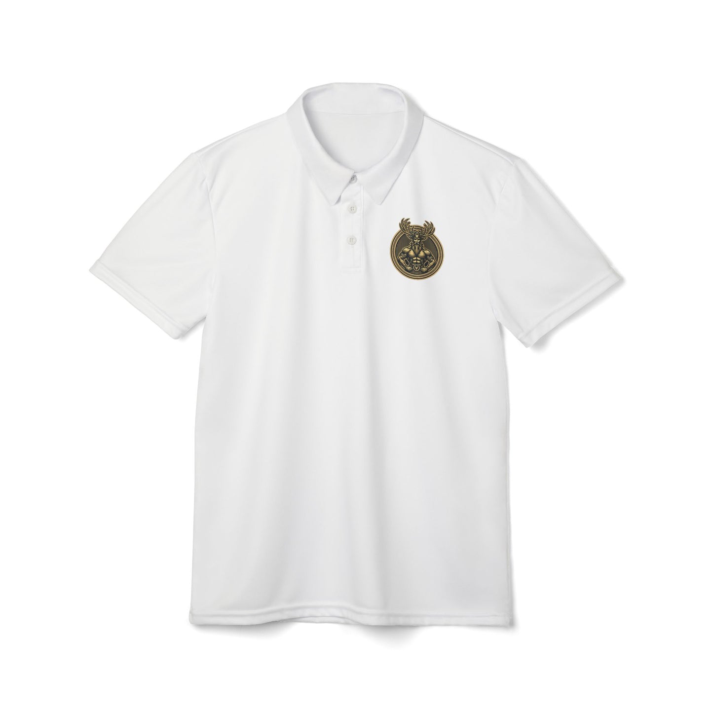 GOLDEN SPIRIT Unisex Polo Shirt (AOP)