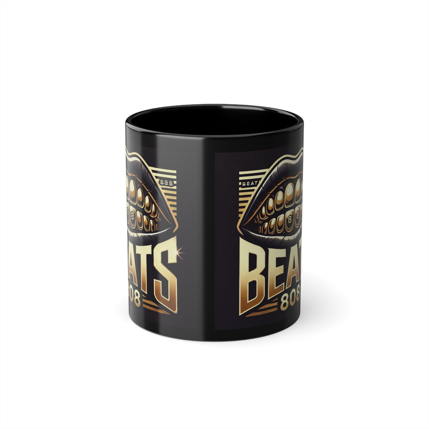 Black Coffee Cup, 11oz