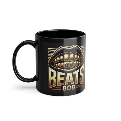 Black Coffee Cup, 11oz