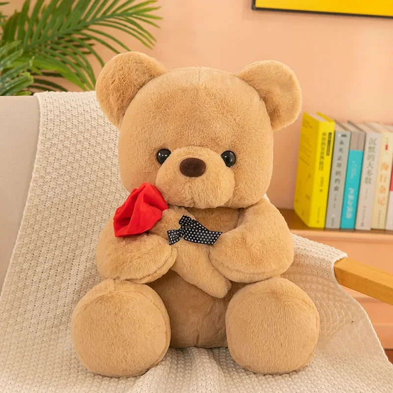 BEAR TEDDY REDROSES 25 CM