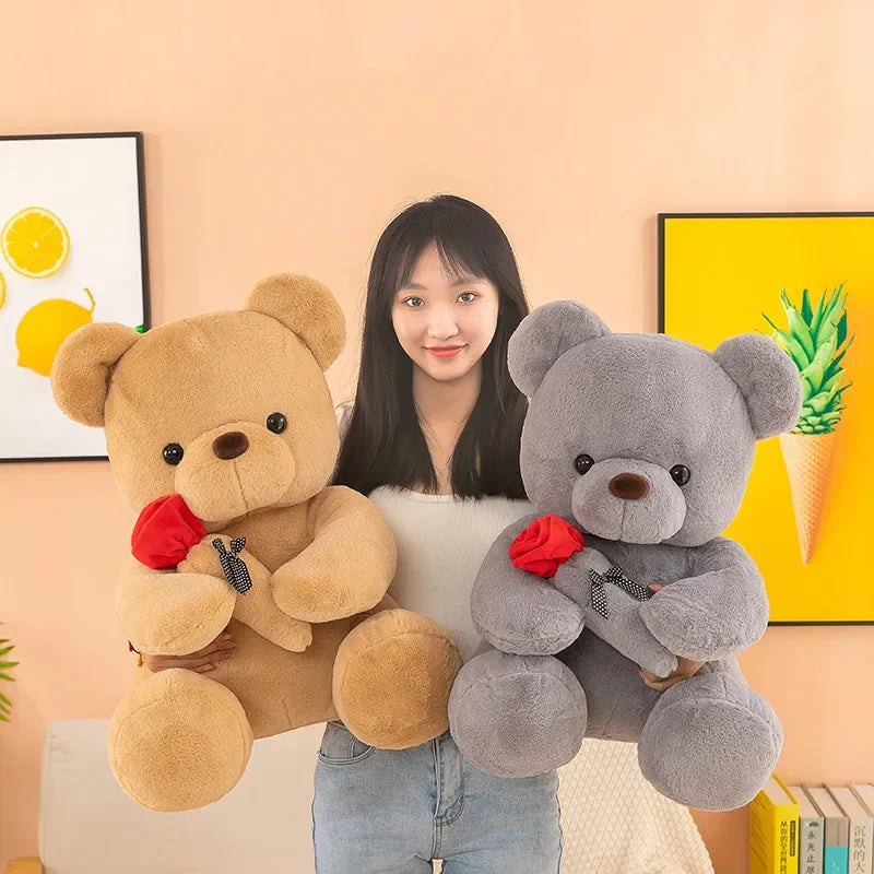 BEAR TEDDY REDROSES 25 CM