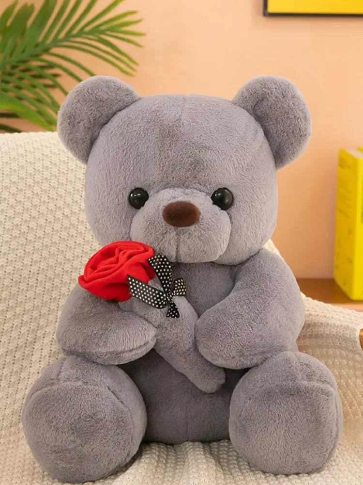 BEAR TEDDY REDROSES 25 CM