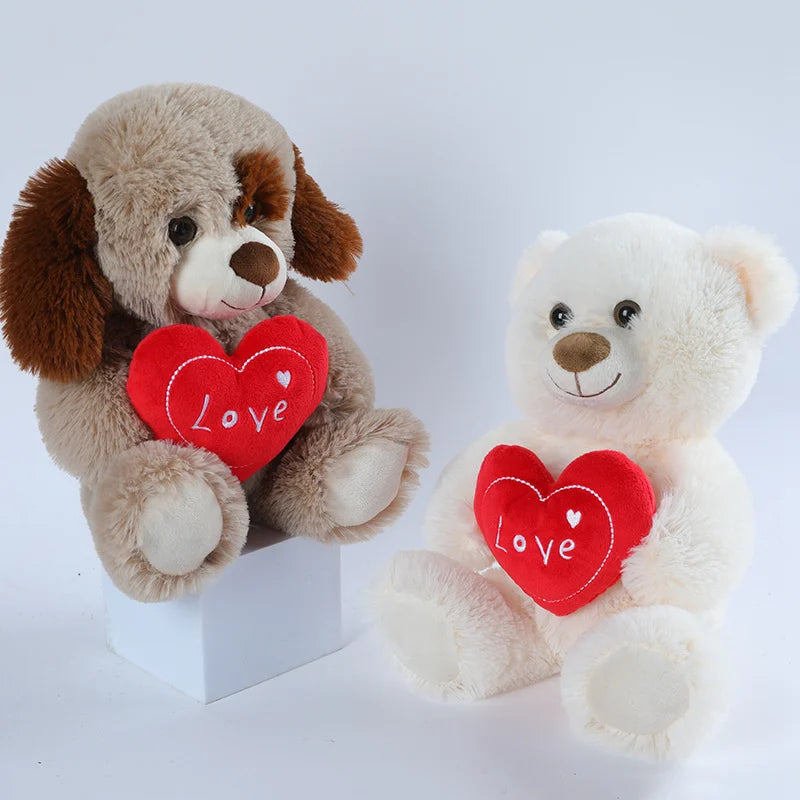 BEAR 30 cm RedHEart